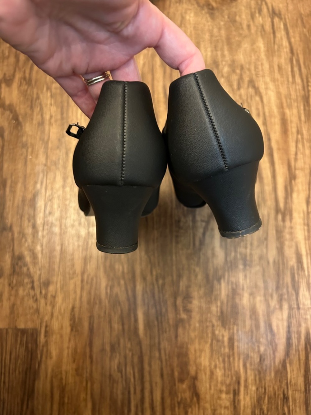 Classic Black Mary Jane Dance Shoes - Picture 5 of 5